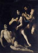 CARACCIOLO, Giovanni Battista Lamentation of Adam and Eve on the Dead Abel Spain oil painting artist